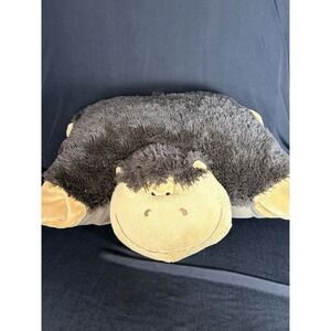 My Pillow Pets 18" Signature Silly Monkey Dark Brown Stuffed Animal Plush 2009
